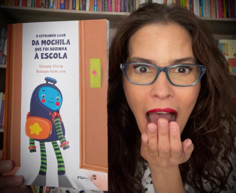 ‘O estranho caso da mochila que foi sozinha à escola’, novo livro de Viviane Viana, será lançado na Bienal de SP