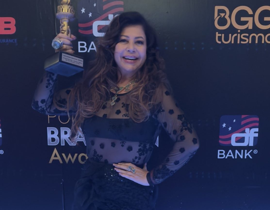 Kristhel Byancco é homenageada no Portuguese Brazilian Awards em Nova Iorque